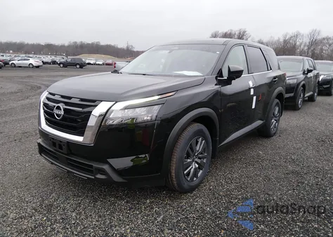 2025 Nissan Pathfinder S 4Wd z USA, uszkodzony, nr VIN 5N1DR3ACXSC313099